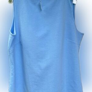 Talbots Light Blue Sleeveless Tank Top Size 2X